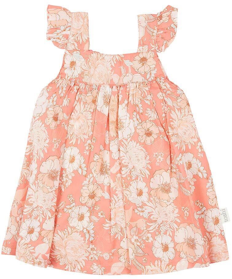Toshi - Baby Dress Sabrina Tea Rose | Tummies & Tots Boutique