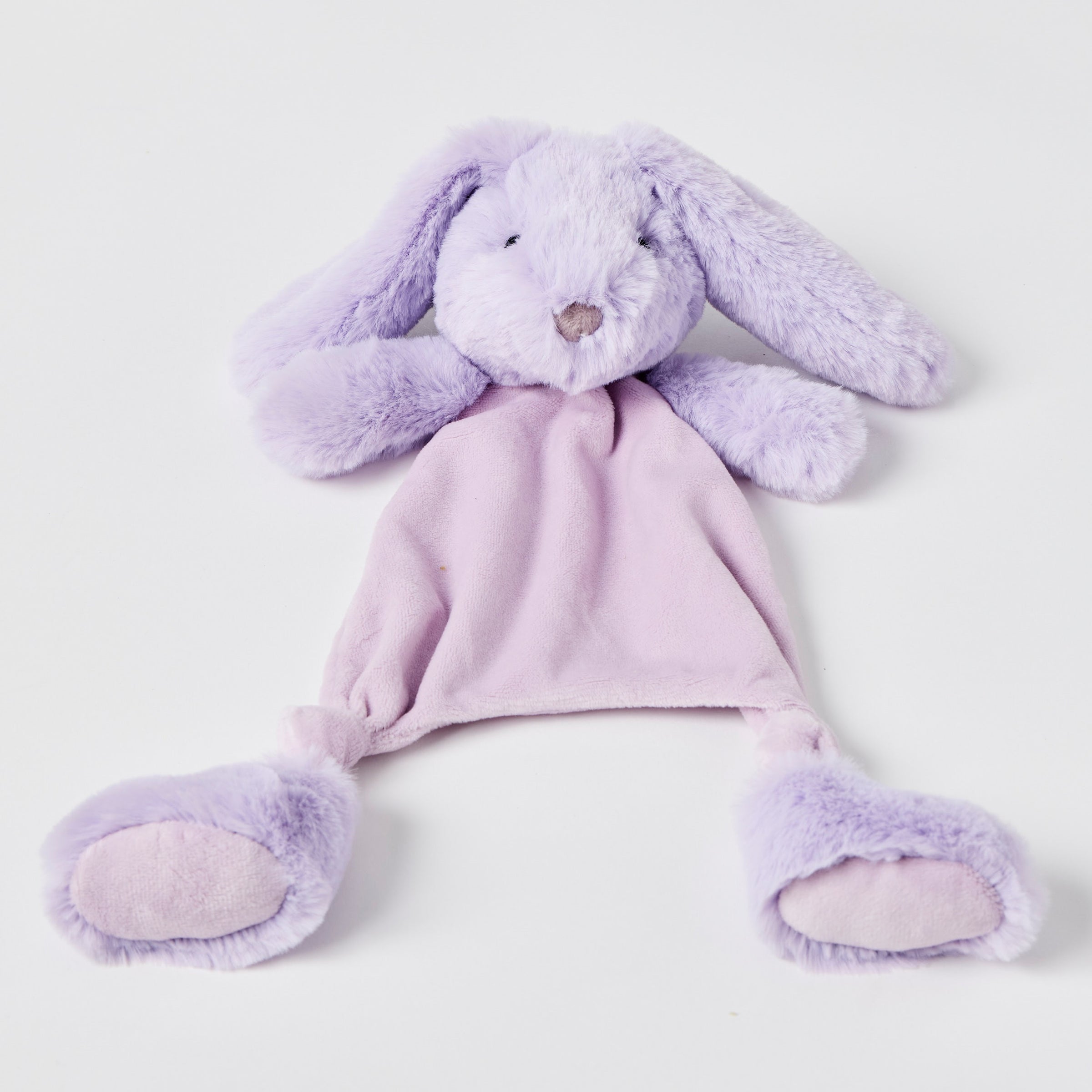Jiggle Giggle Bunny Comforter Lilac Tummies Tots Boutique